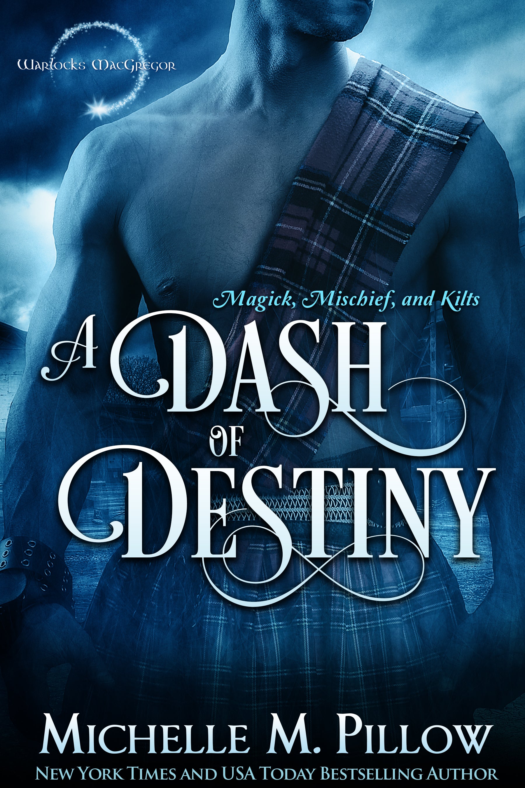 A Dash of Destiny paranormal romance book cover