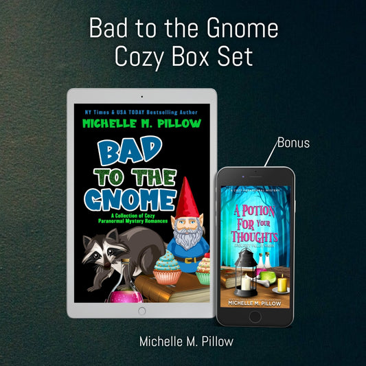 Bad to the Gnome: Cozy Mystery Ebook Box Set paranormal book cover art