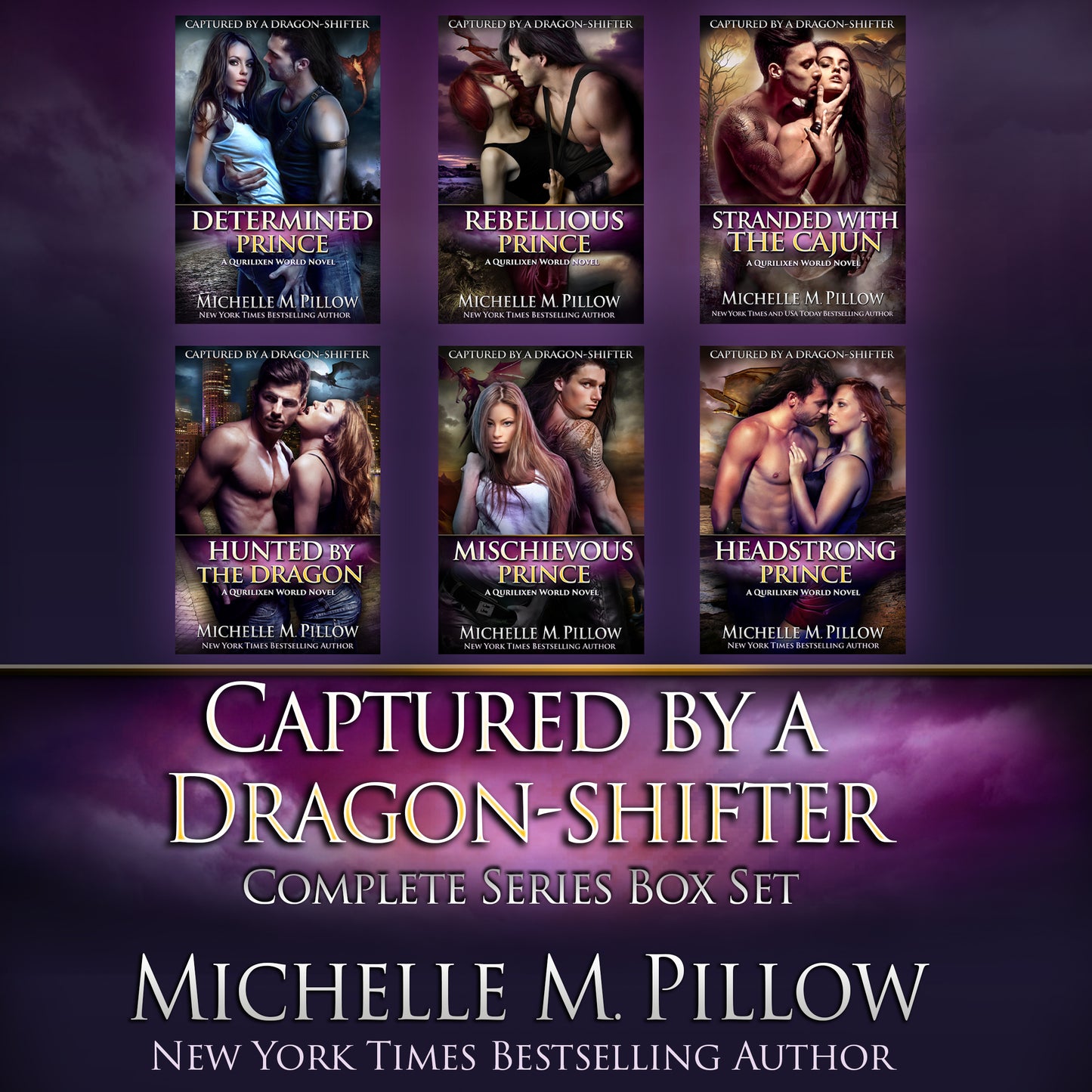 AUDIO: Captured by a Dragon-Shifter Complete 6 Book Digital Box Set