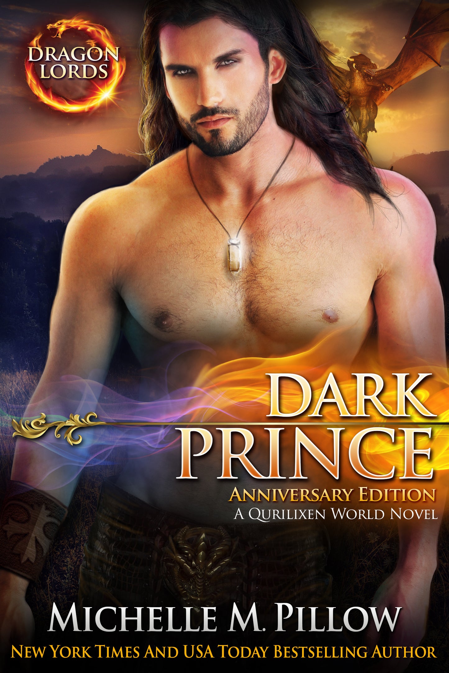 Dark Prince ebook dragon shifter sci fi paranormal romance book cover