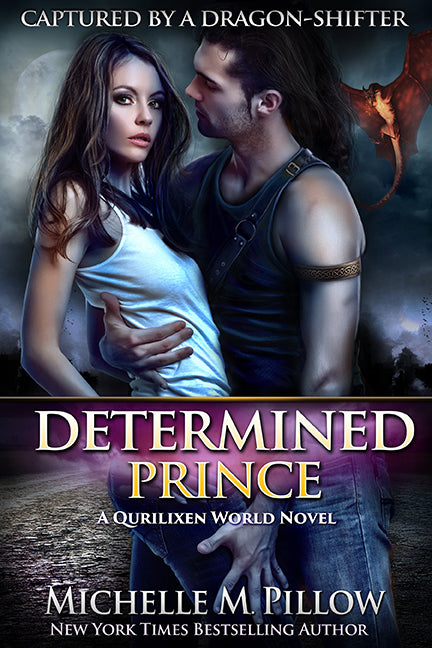 Determined Prince ebook dragon shifter romance paranormal book cover