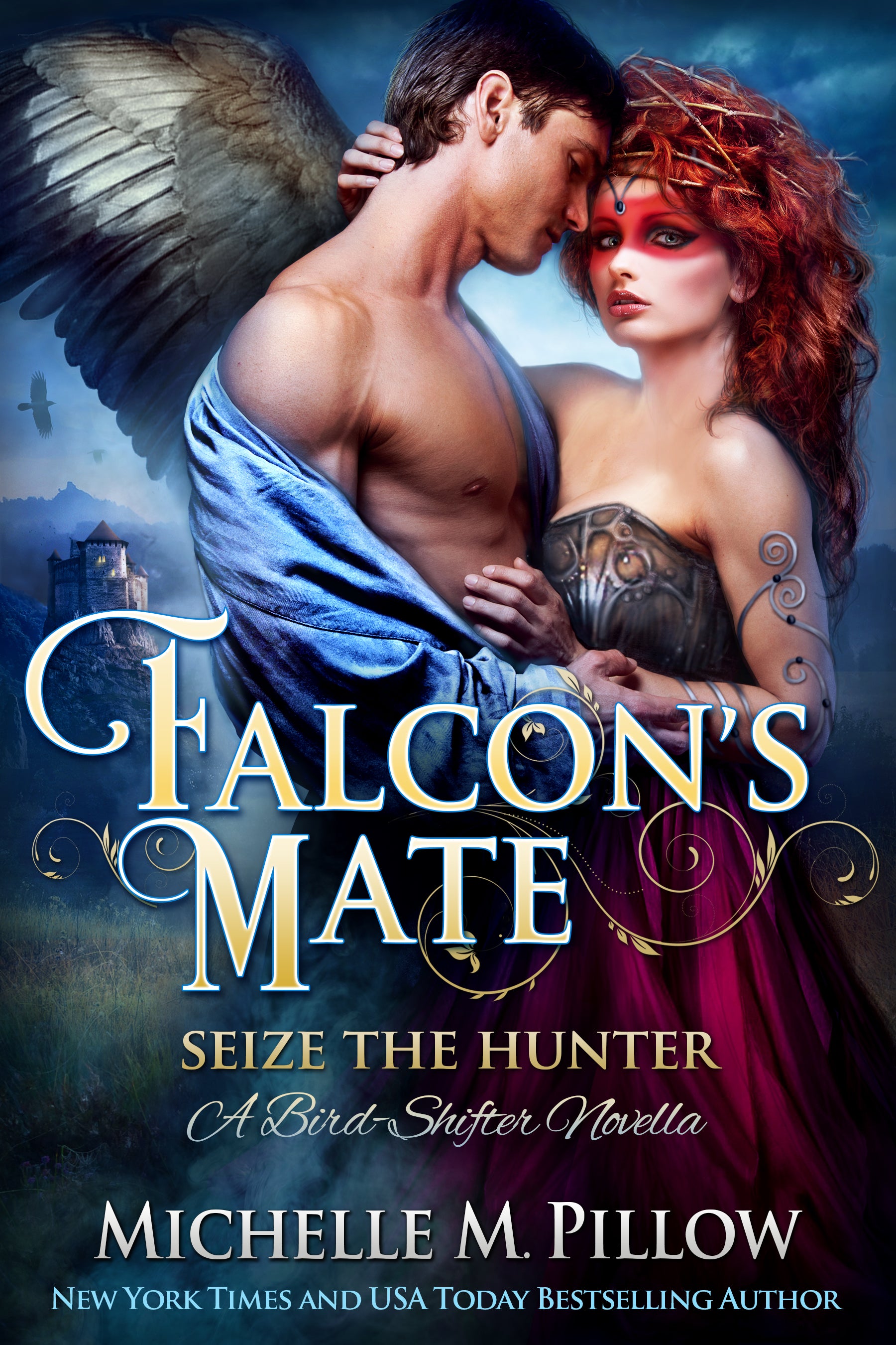 Falcons Mate ebook shifter sci fi romance book cover