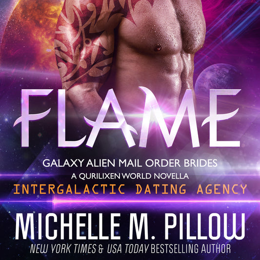 Flame audiobook sci fi alien comedic romance cover