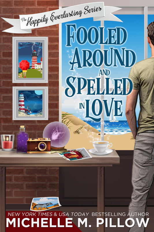 Fooled Around and Spelled in Love paranormal cozy mystery book cover