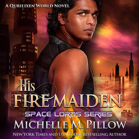 His Fire Maiden Sci-Fi Space Pirate Romance audibook cover