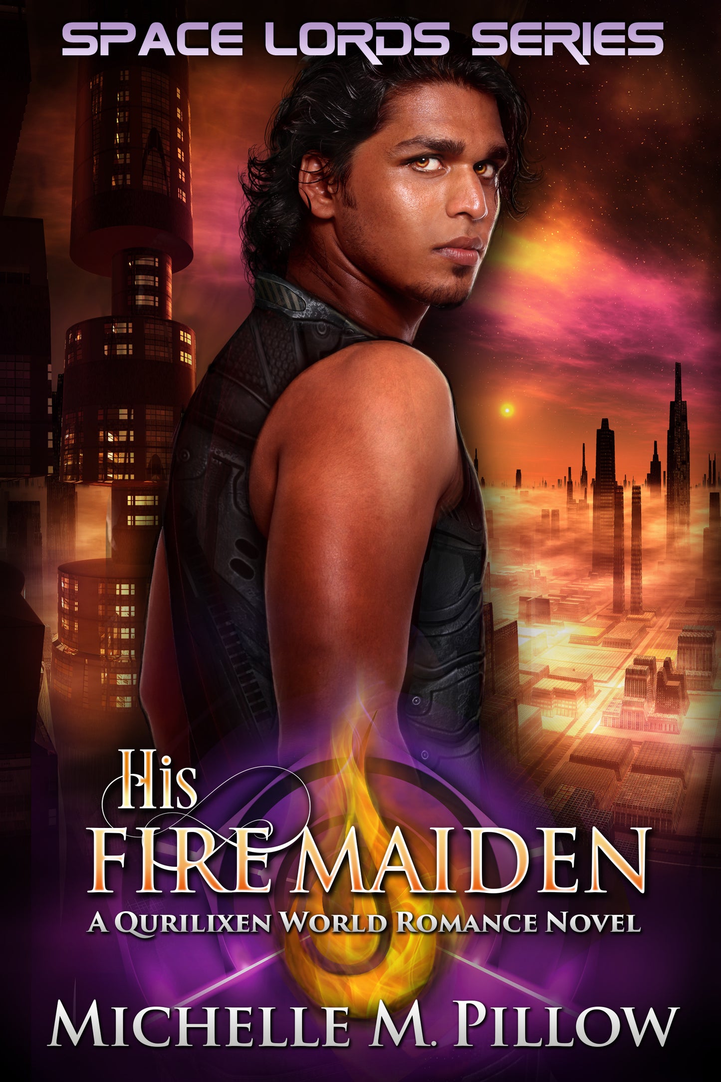 His Fire Maiden ebook Sci-Fi Space Pirate Romance book cover