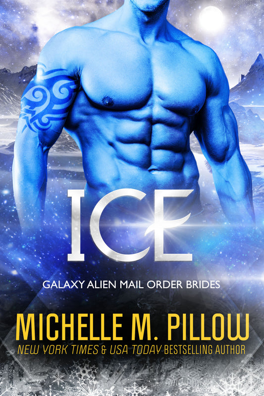 Ice alien paranormal sci fi romance book cover