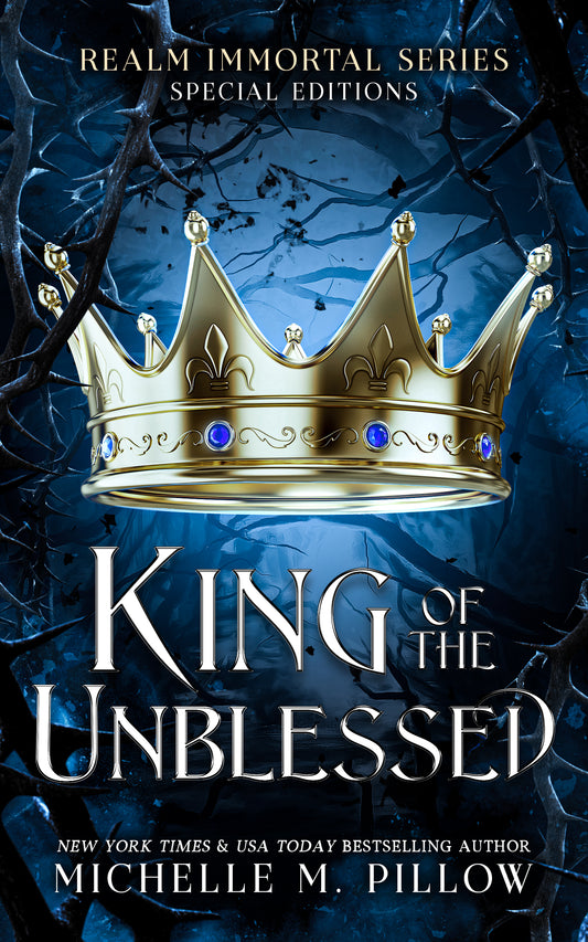  King of the Unblessed epic high fantasy romance book cover