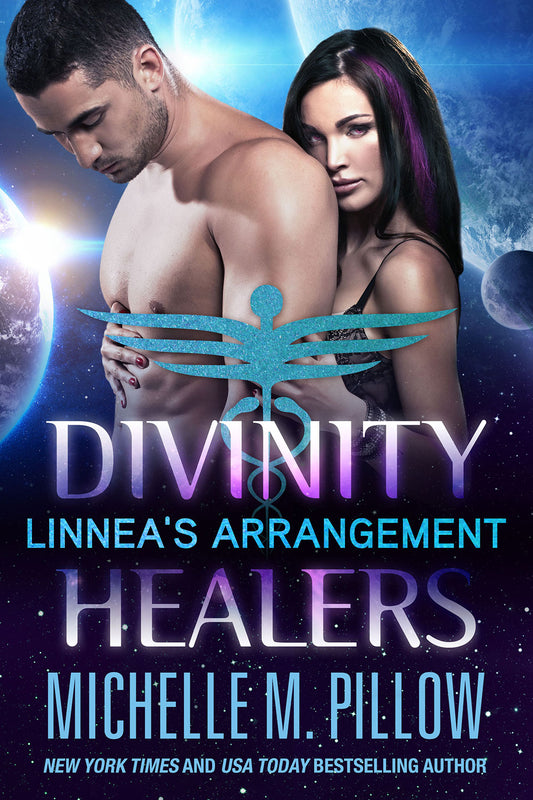 Linnea's Arrangement Medical Sci Fi Parallel Universe Romance book cover