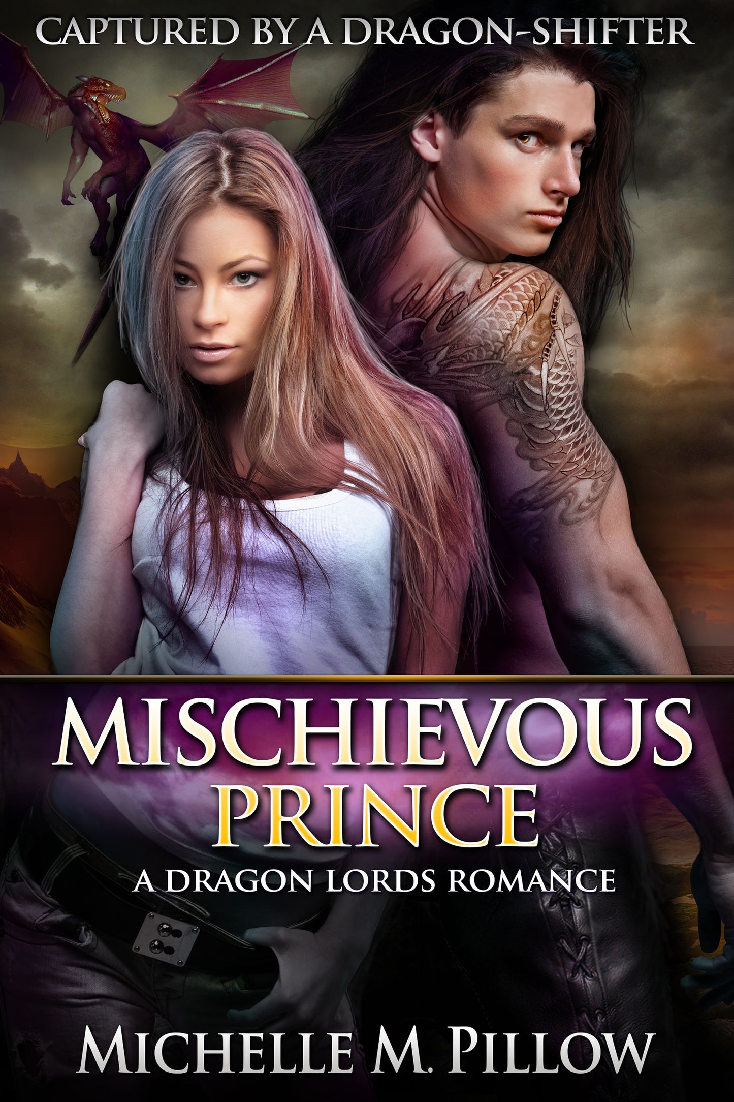 Mischievous Prince ebook dragon shifter romance paranormal book cover