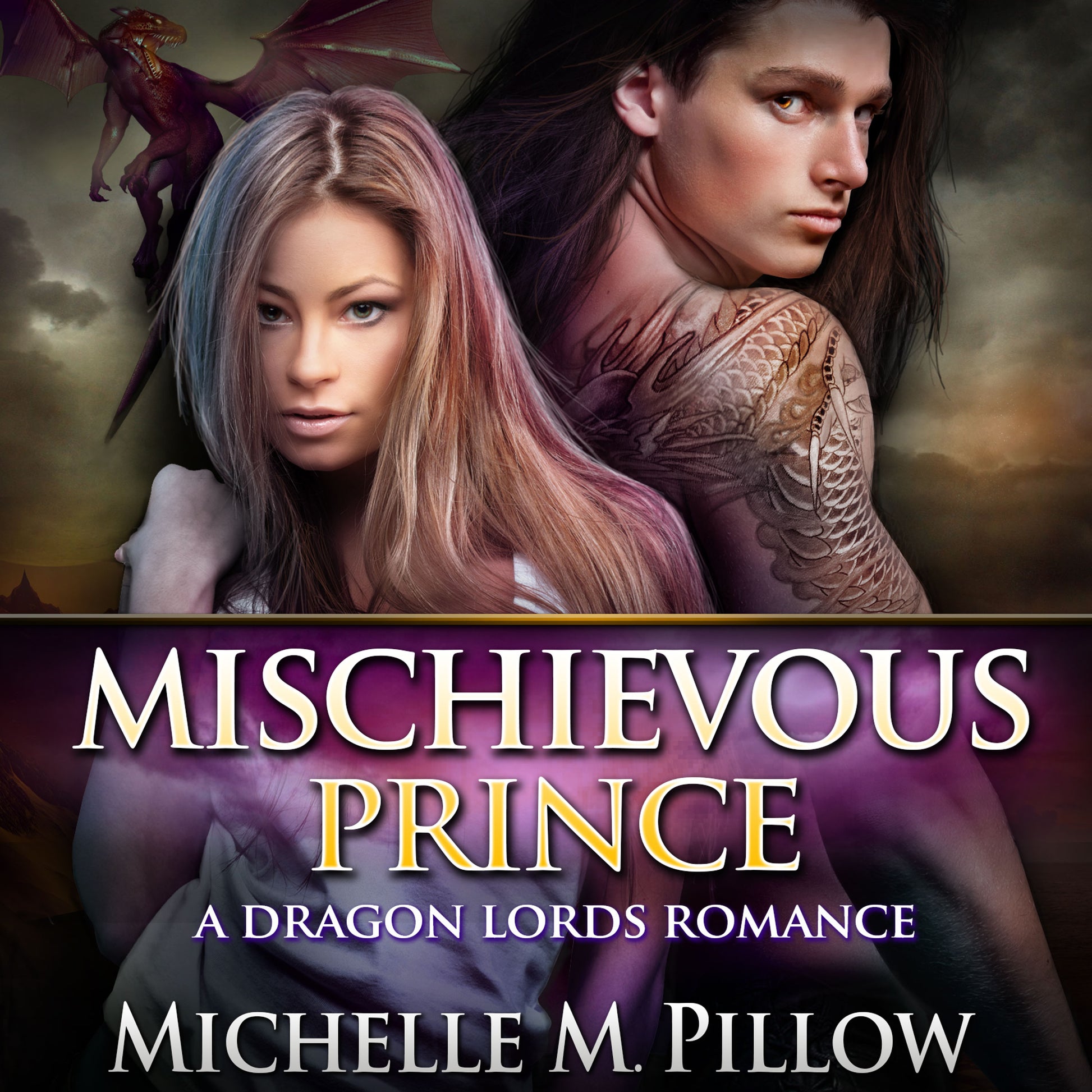  Mischievous Prince audiobook dragon shifter romance cover art