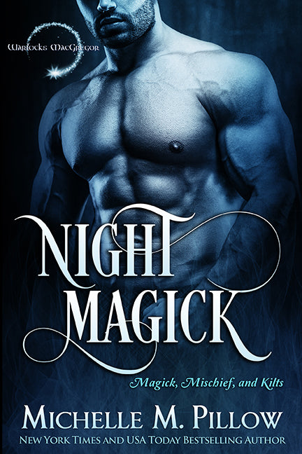 Night Magick Scottish paranormal romance book cover