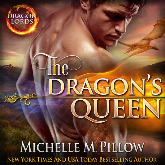 The Dragon's Queen Audiobook dragon shifter paranormal romance audiobook cover