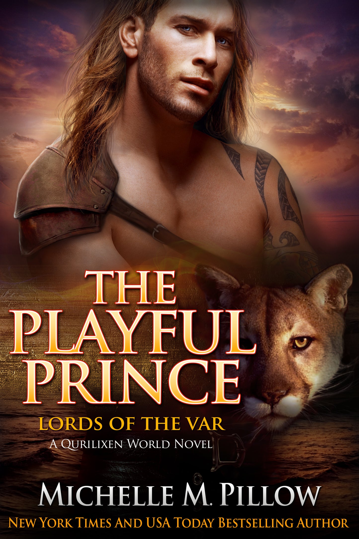 The Playful Prince ebook cat shifter sci fi paranormal romance book cover