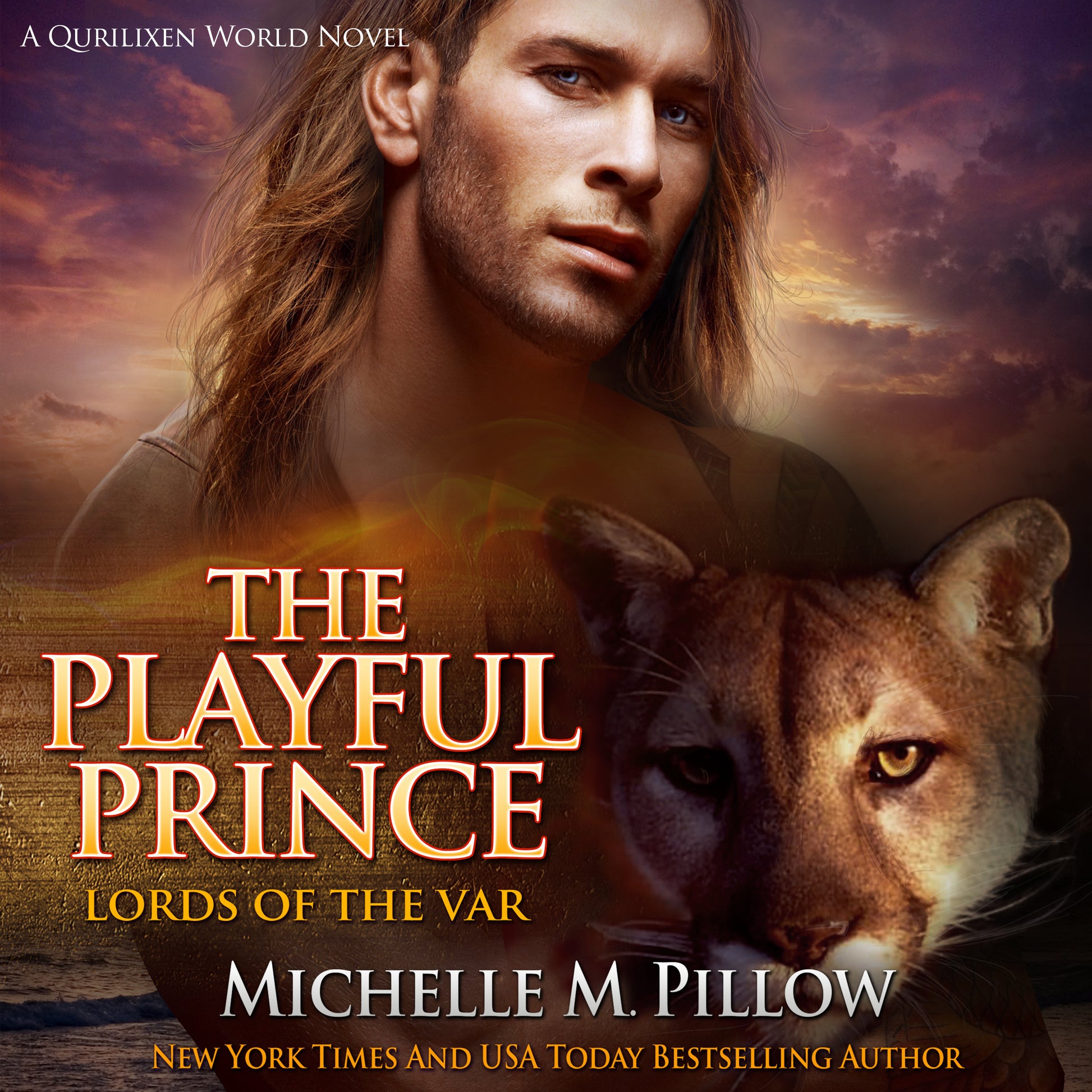  The Playful Prince Audiobook catshifter paranormal romance book cover