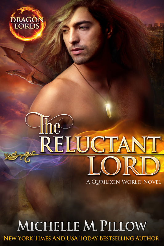 The Reluctant Lord dragon shifter sci fi paranormal romance book cover