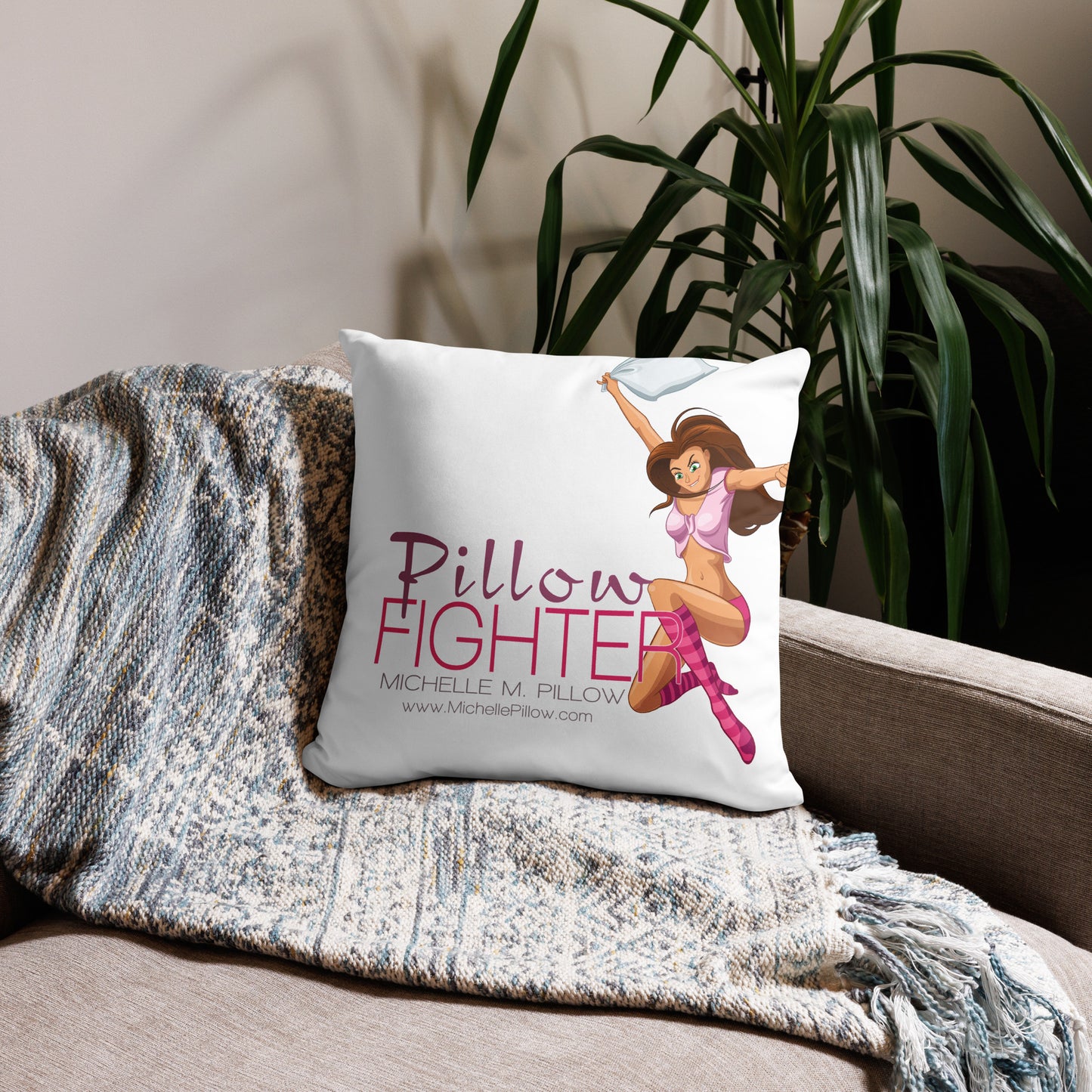 Pillow Fighter Fan Club Official Pillow