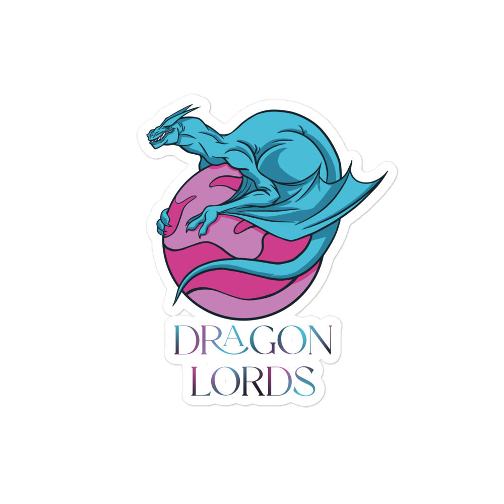 Blue Dragon Lords Sticker