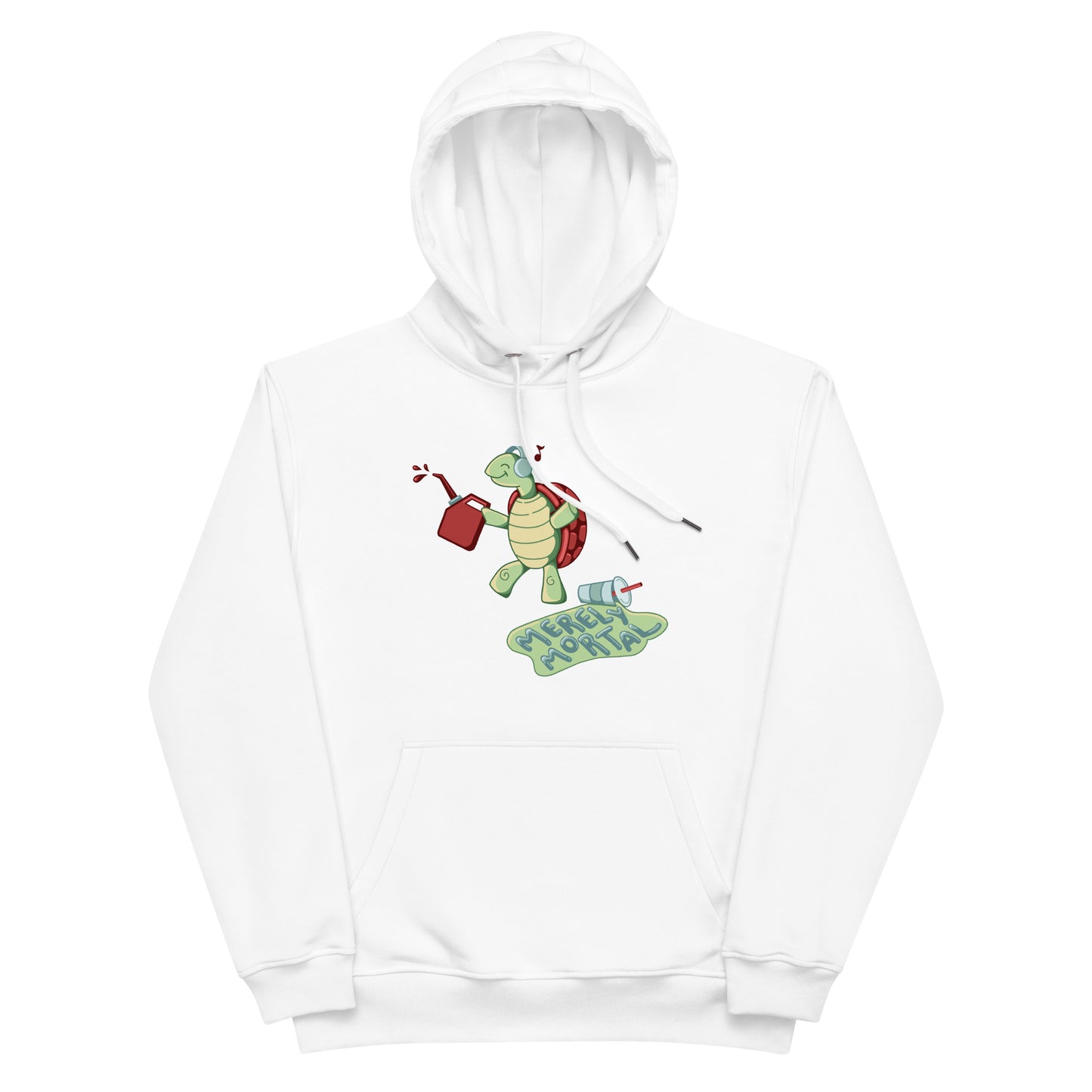 Exclusive: Merely Mortal's Dancing Gas Station Turtle Premium Hoodie XS - 5X