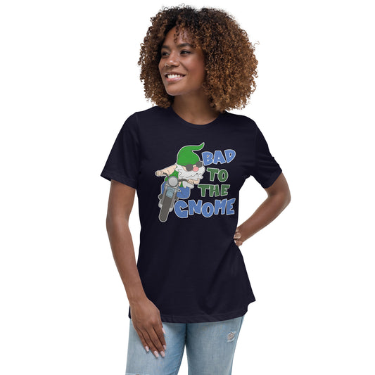 Bad to the Gnome Women's Relaxed T-Shirt